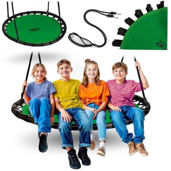 Gulbės lizdo sūpynės Neo-Sport 120 cm