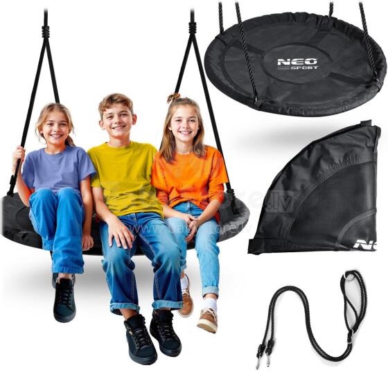 Gulbės lizdo sūpynės Neo-Sport NS-103 110 cm