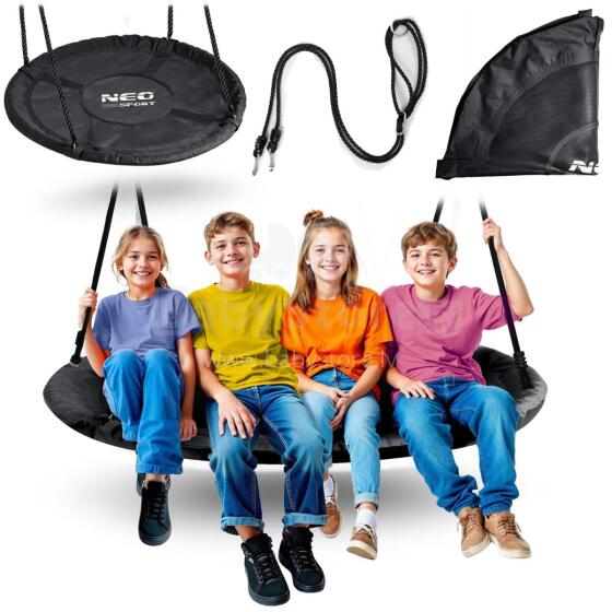 Gulbės lizdo sūpynės Neo-Sport NS-103 120 cm