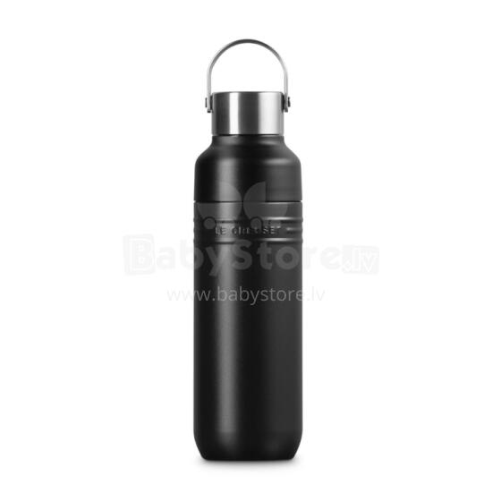 Termosas ON THE GO 500 ml matinės juodos spalvos