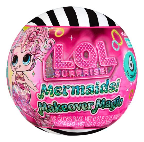 L.O.L. SURPRISE Lėlytė undinėlė MAKEOVER MAGIC
