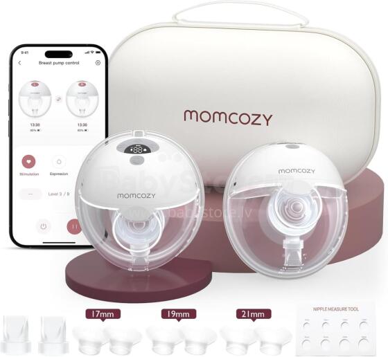 Momcozy M5 Smart Electirc Breast Pump  Art.279935 Elektrinis motinos pieno laktatorius (dvi krūtys)