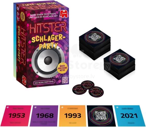 Jumbo Hitster Schlager party Art.279962 Board game: Hitcher Party