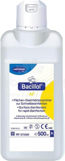 Bacillol AF Solution for Surface Disinfection Art.280009 dezinfekavimo priemonė 500mL