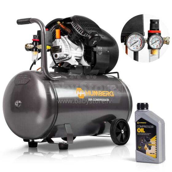 Alyvos oro kompresorius 100l 8 bar Humberg HM-257