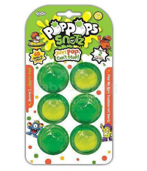 POP POPS SNOTZ 6 PACK