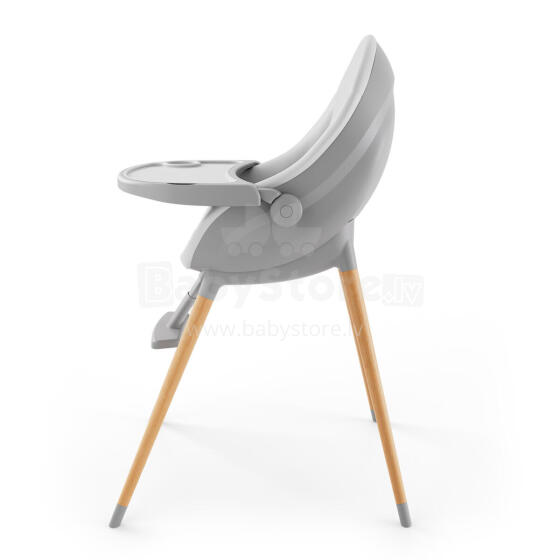 Kinderkraft Fini Up  2-in-1 Art.281215 Grey Aukšta Kėdė Pilka