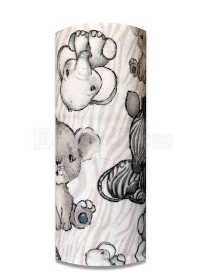 Pampers - 24946 - FLANELIO RAŠTAS - EGA - SAFARI - BEŽ - dydis 70x80 cm