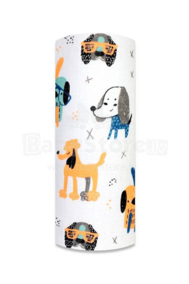 Diaper - 26865 - TETRA PRINT - EGA - PIESKI - size 70x80 cm
