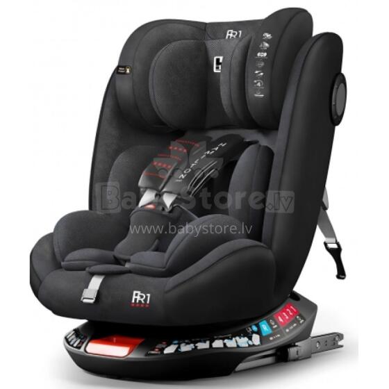 Aga Design Hamilton 360 Isofix Art.FR01  Royal Grey Vaikiška automobilinė kėdutė 0-36 kg