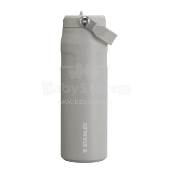 Termosas su šiaudeliu &bdquo;The IceFlow Bottle Flip Straw 2.0&ldquo; 0,71 l, šviesiai pilkas