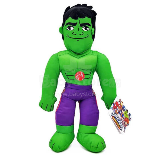 Pliušinis žaislas - 71442 - MARVEL - HULK - su garsais - dydis 38 cm