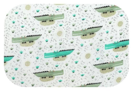 Pampers - 27435 - TETRA PRINT - EGA - KROKODYLE - dydis 70x80 cm