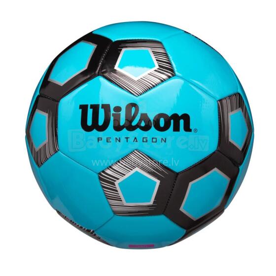 WILSON PENTAGON Karališkas juodas futbolas