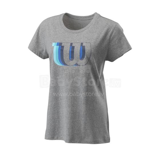 BLUR WTECH TEE Šviesiai pilka
