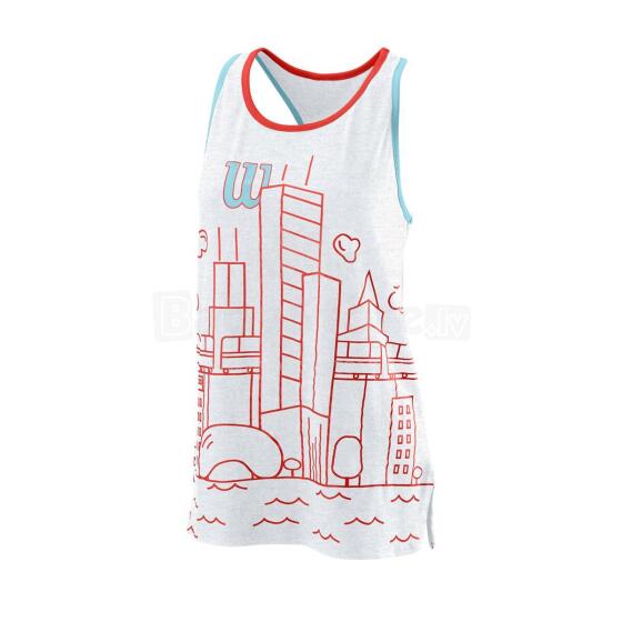 W CHI COTTON TANK Balta heather