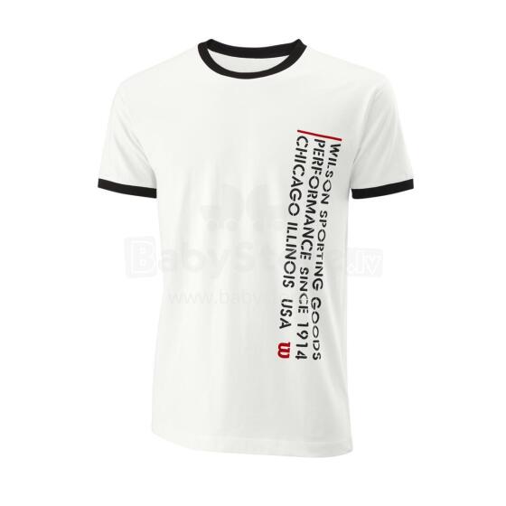 M Nuo 1914 TEE BALTA / JUODA