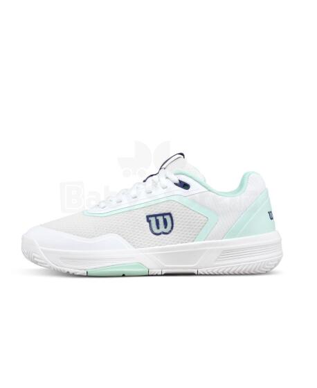 WILSON TENISO BATAI MOTERIMS COURTGLIDE W Balti / Įlankos / Skipper Blue