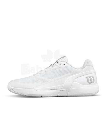 WILSON TENISO BATAI VYRIŠKI RUSH PRO 5 Balti / Balti / Balti