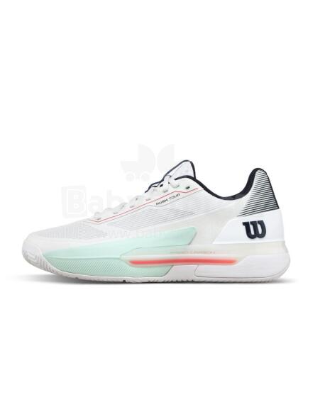 WILSON TENISO BATAI VYRIŠKI RUSH TOUR 5 Balti / Įlankos / Ugnies koralas