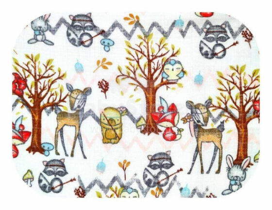 Kelnaitės - 23086 - TETRA PRINT - EGA ANIMALS IN THE FOREST - dydis 70x80 cm