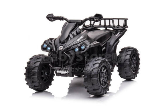 Akumuliatorinis automobilis - 12 V - GTS 1199 - nuotolinio valdymo pultas - QUAD - JUODAS