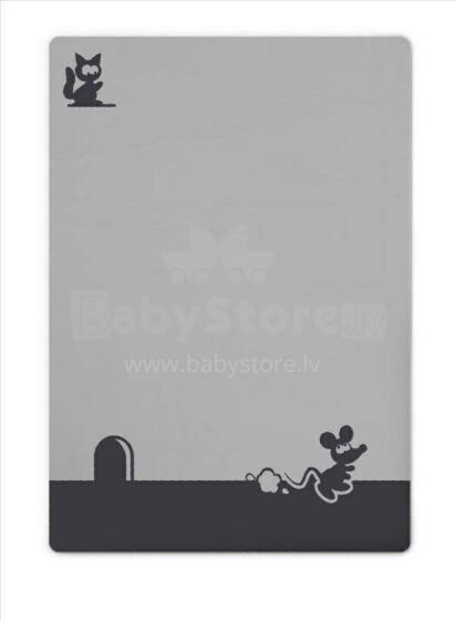 Antklodė - TB0332 - MIKY - dydis 75x100 - GRAFITAS