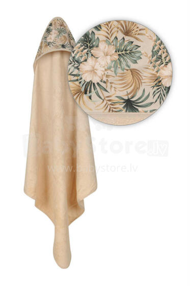 Maudymosi uždanga - TB0418-16 - BAMBUKAS - dydis 100x100 - BEIGE