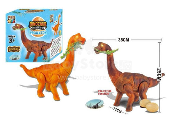 DINOZAURAS SU JAEM IR PROJEKTORIUM