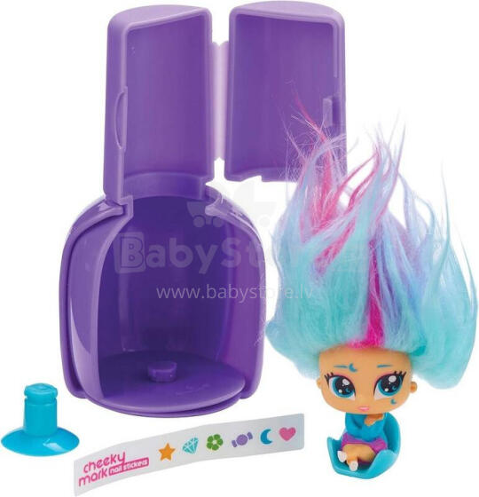 Lėlė - 78996 - MINIDOOZ - PLAUKAI - MIX - dydis 11 cm