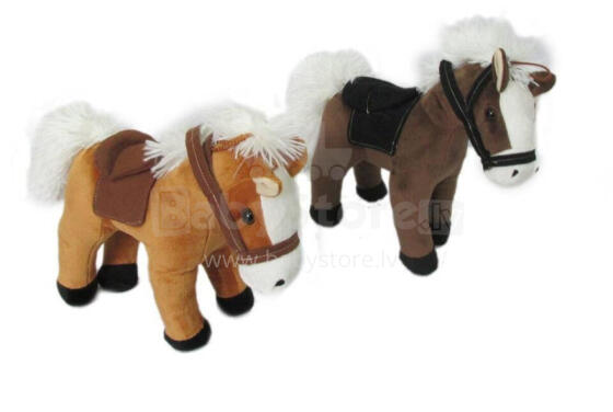 Pliušinis žaislas - 1033 - ARKLIS su GARSŲ - dydis 20 cm