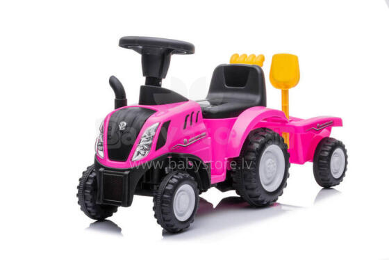 Važiuojantis automobilis- 658T - TRAKTORIUS su PRIEKABA - NEW HOLLAND - ROŽINIS