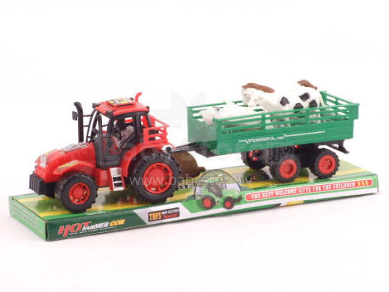 TRAKTOR - 12490 - SU GYVŪNAIS