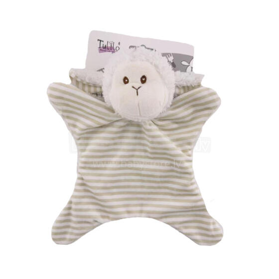 Žaislinis antklodė - 95007 - MILUŚ - AVYTĖ su JUOSTELĖMIS - dydis 25 cm