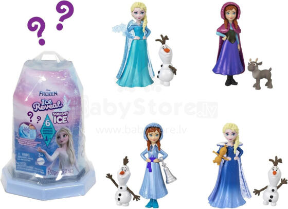 Lėlė - 81889 - DISNEY - LEDO ATSKLEIDIMAS - ŠALTYS