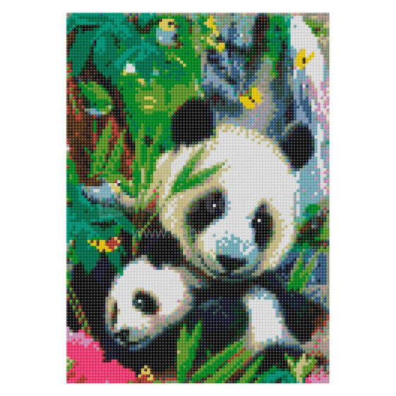 Daimond Mosaic - 48972 - PANDA - dydis 30x40 cm