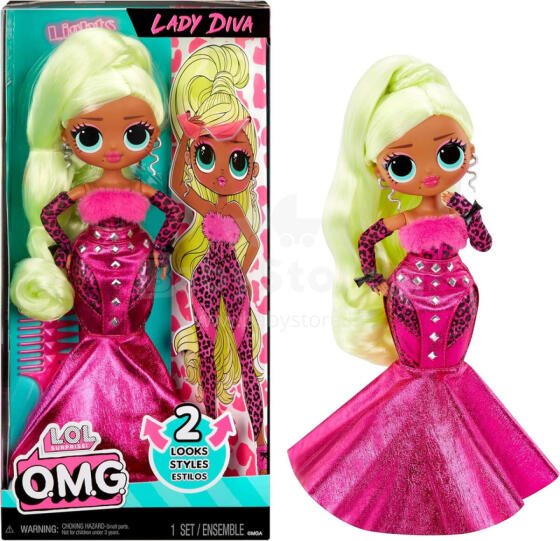 Lėlė - 91597 - L.O.L SURPRISE OMG - LADY DIVA