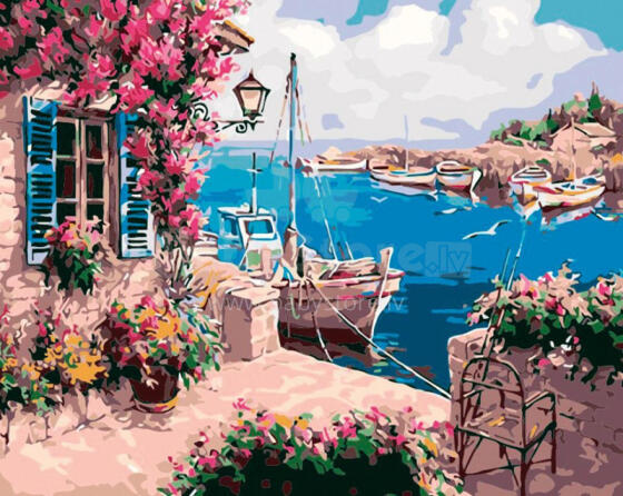 Paveikslas pagal numerius - 45834 - BAY - dydis 40x50 cm