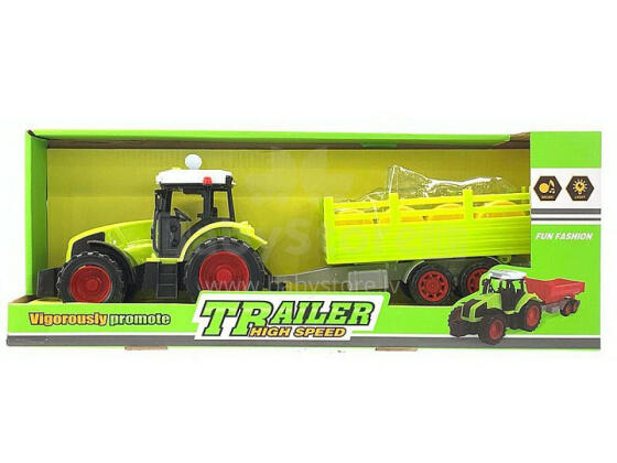 TRAKTOR SU VARIKLIU IR ROLĖMIS