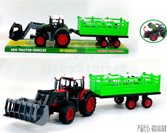 TRAKTOR SU ŽEMĖS ŪKIO MAŠINA