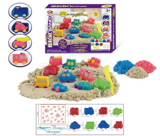 KINEZINIS SMĖLIS TRANSPORTO PRIEMONĖMS 500 G