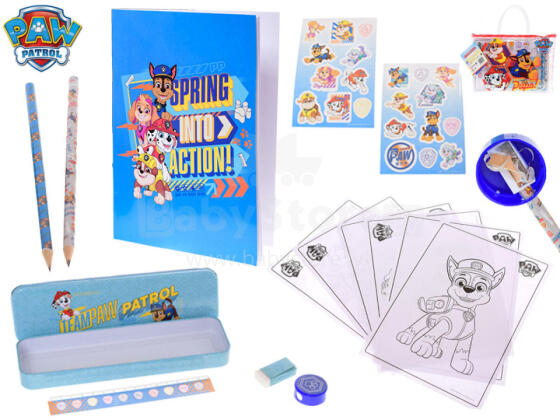 PAW PATROL MOKYKLINIS RINKINYS