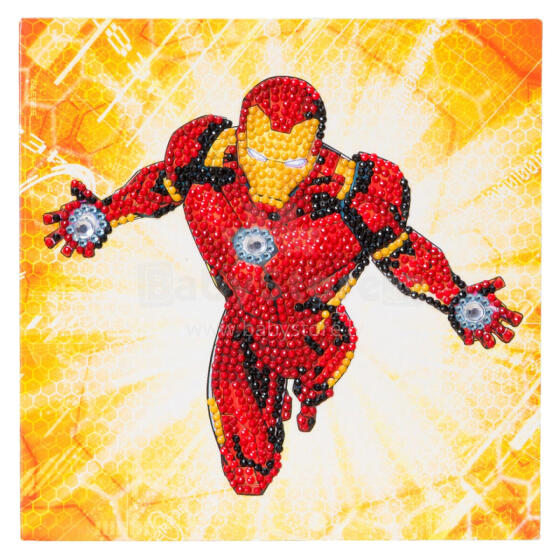 Daimond Mosaic  - 98627 - IRON MAN - dydis 18x18 cm