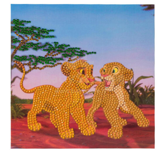 Daimond Mosaic - 90508 - SIMBA - dydis 18x18 cm