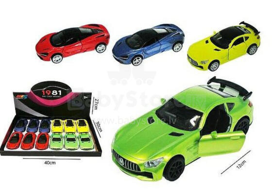 AUTO SPORTINIAI 12 CM ŠV.DŽV.