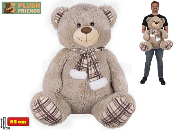 Pliušinis žaislas - 02565 - MEŠKUTIS - dydis 65 cm