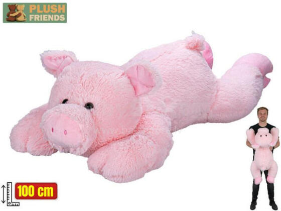 Pliušinis žaislas - 02657 - KIAULĖ - dydis 100 cm