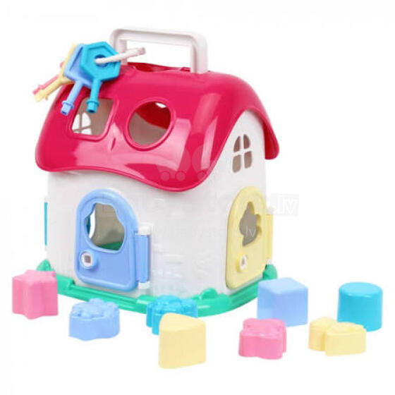 Technok House Art.6740 Lavinamasis namelis formoms rūšiuoti su figūrėlėmis
