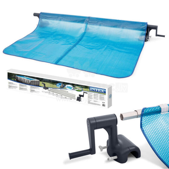 Zwijarka roller do folii solarnej basenowej 274-488 cm do basenų stelažinių INTEX 28051