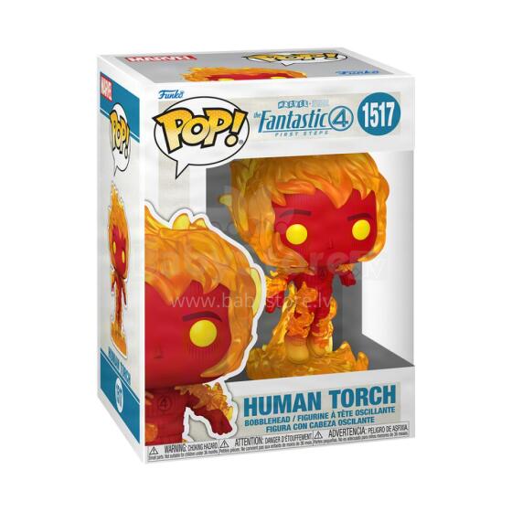 FUNKO POP! Vinilinė figūrėlė: Marvel: The Fantastic Four: First Steps - Human Torch